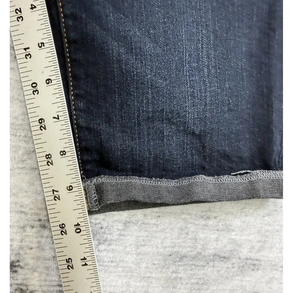 Aero Aeropostale Bermuda Dark Denim Jean Shorts Sz 2 Gorpcore Preppy Normcore